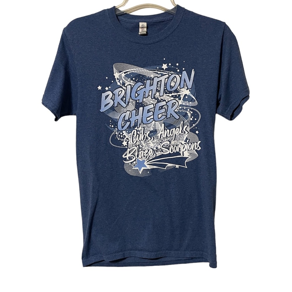 Brighton Cheerleading Short Sleeve Shirt. Women’s Size Small